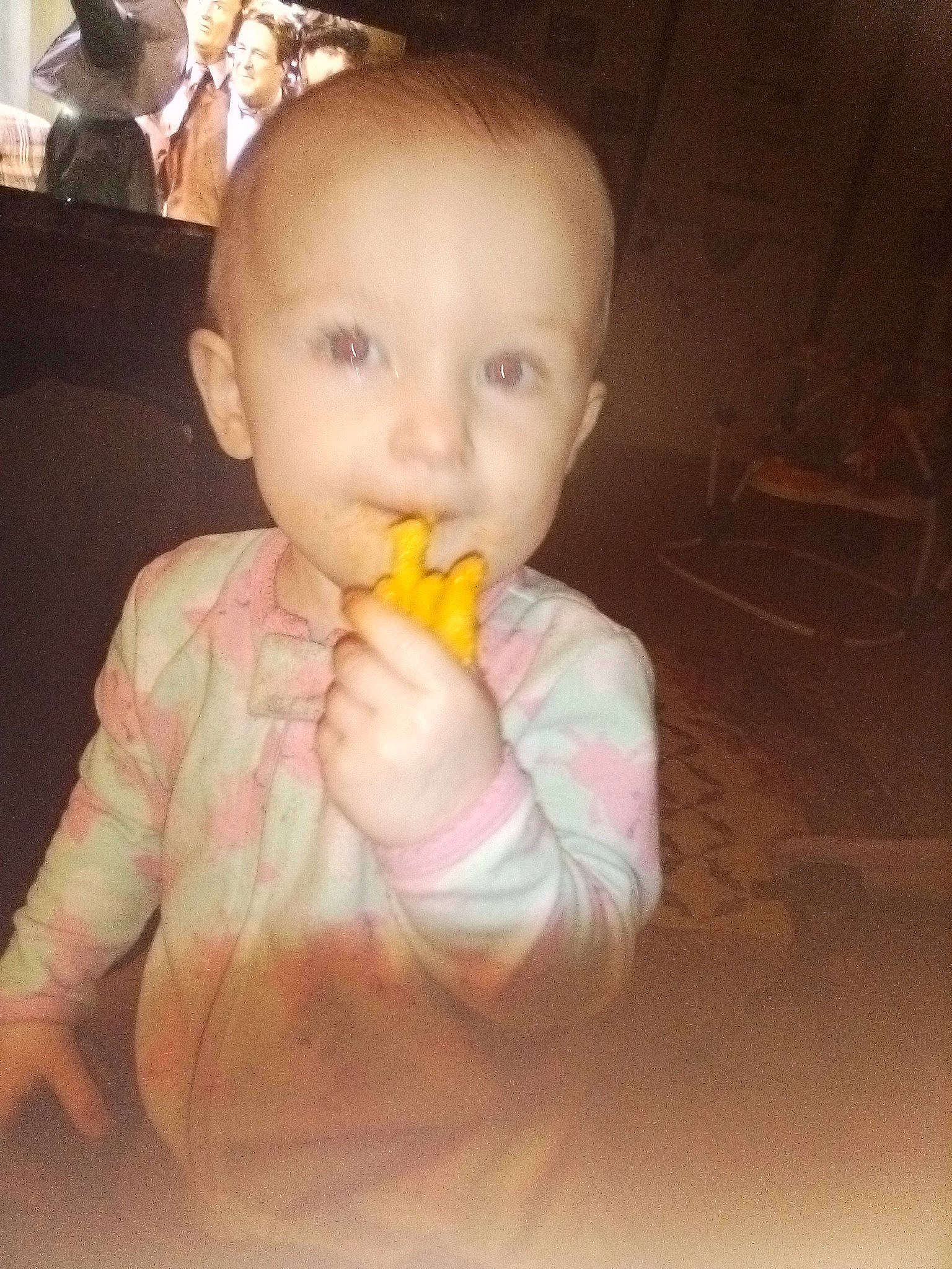 Lydia Mary-jean is registered to the contest to win money with this photo: baby, baby_food, cheek, child, eating, eye, face, food, head, lip, mouth, nose, person, skin, toddler