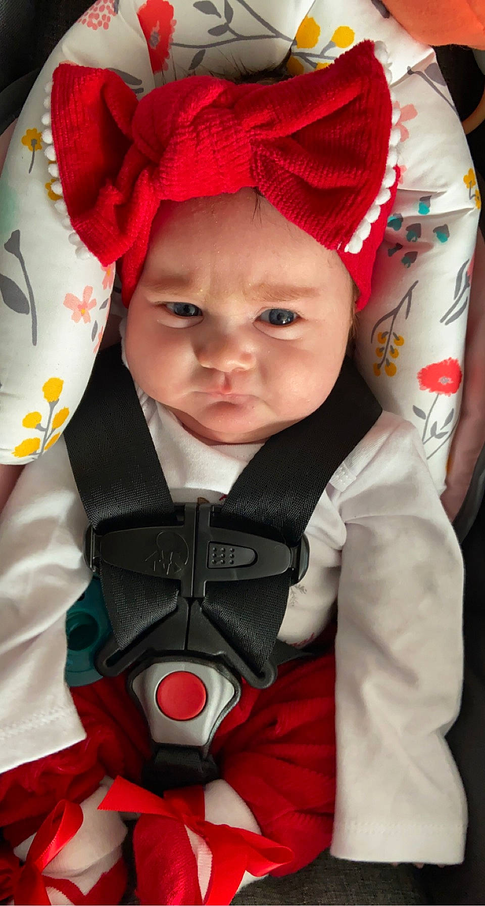Kennedy is registered to the contest to win money with this photo: baby, baby_toddler_clothing, cap, cheek, child, cool, eye, happy, headgear, headwear, jacket, mouth, organ, outerwear, people, person, red, skin, sleeve, textile