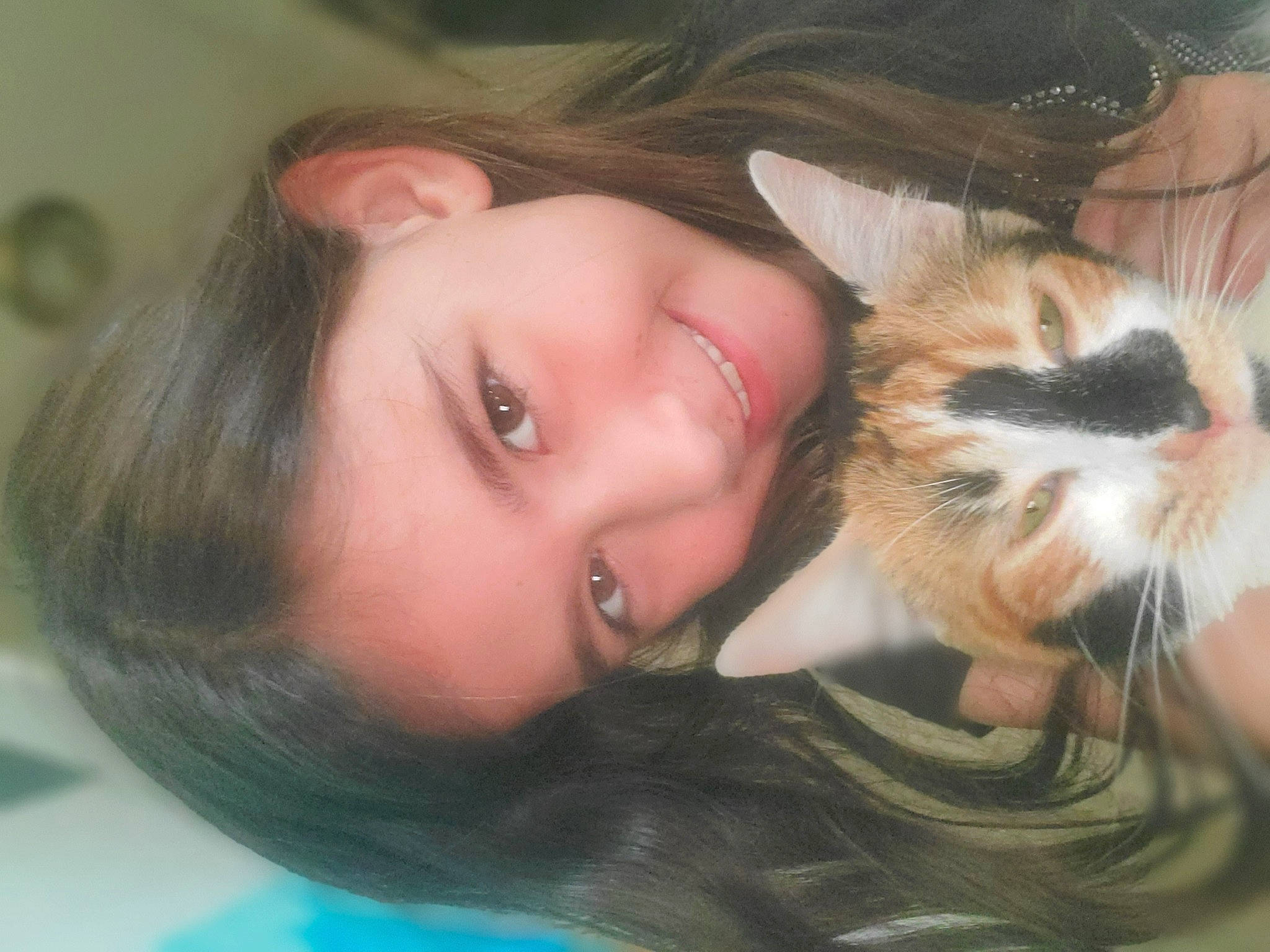 Uriah is registered to the contest to win money with this photo: blond, brown_hair, canidae, cat, cheek, child, companion_dog, ear, eye, fawn, fur, guinea_pig, hair, iris, joy, long_hair, mouth, nose, person, selfie