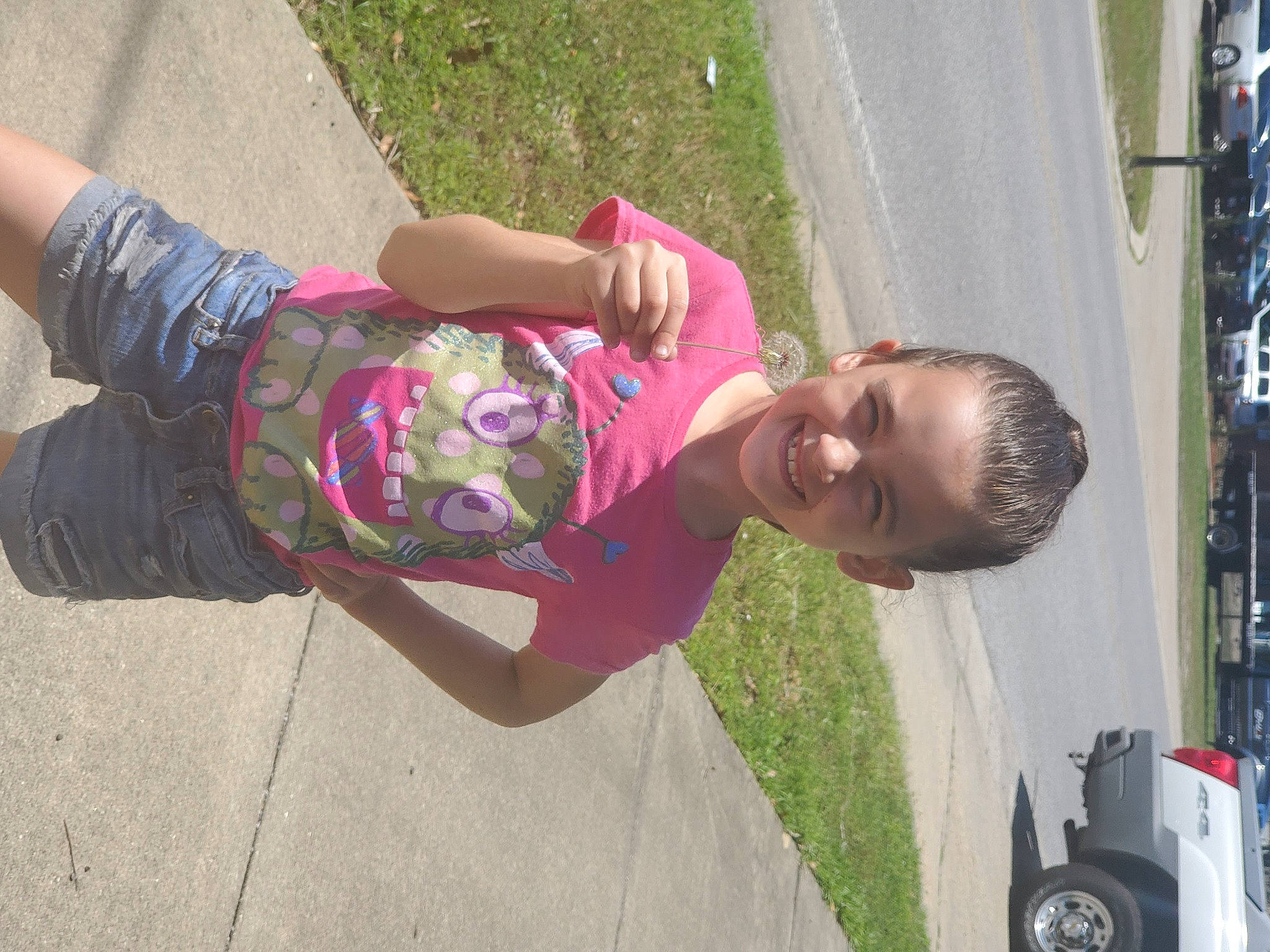 Uriah joined the competition — help win amazing prizes! arm, child, fun, joy, person, pink, plant, play, t_shirt, toddler, tree, vacation