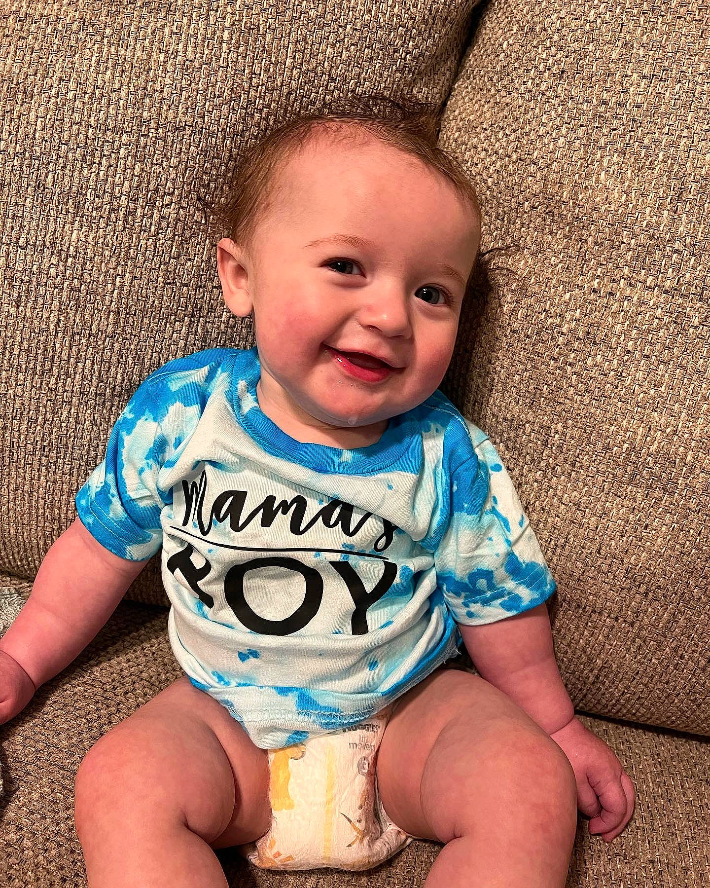 Alex joined the competition — help win amazing prizes! azure, baby, baby_toddler_clothing, cheek, eye, hand, happy, head, human_body, iris, joy, leg, mouth, neck, nose, organ, person, skin, sleeve, smile