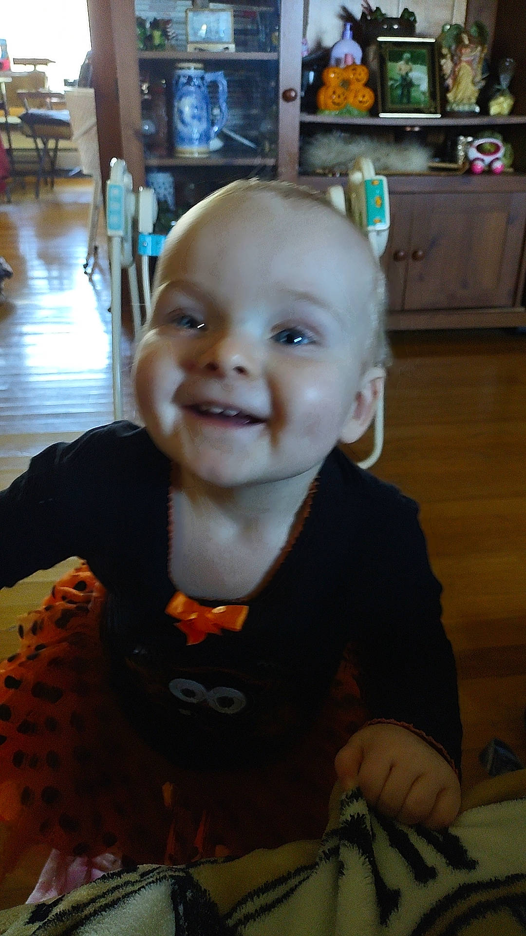 Roseabella joined the competition — help win amazing prizes! baby, baby_toddler_clothing, chair, cheek, child, chin, flooring, fun, happy, hardwood, iris, joy, nose, person, room, sitting, skin, sleeve, smile, t_shirt