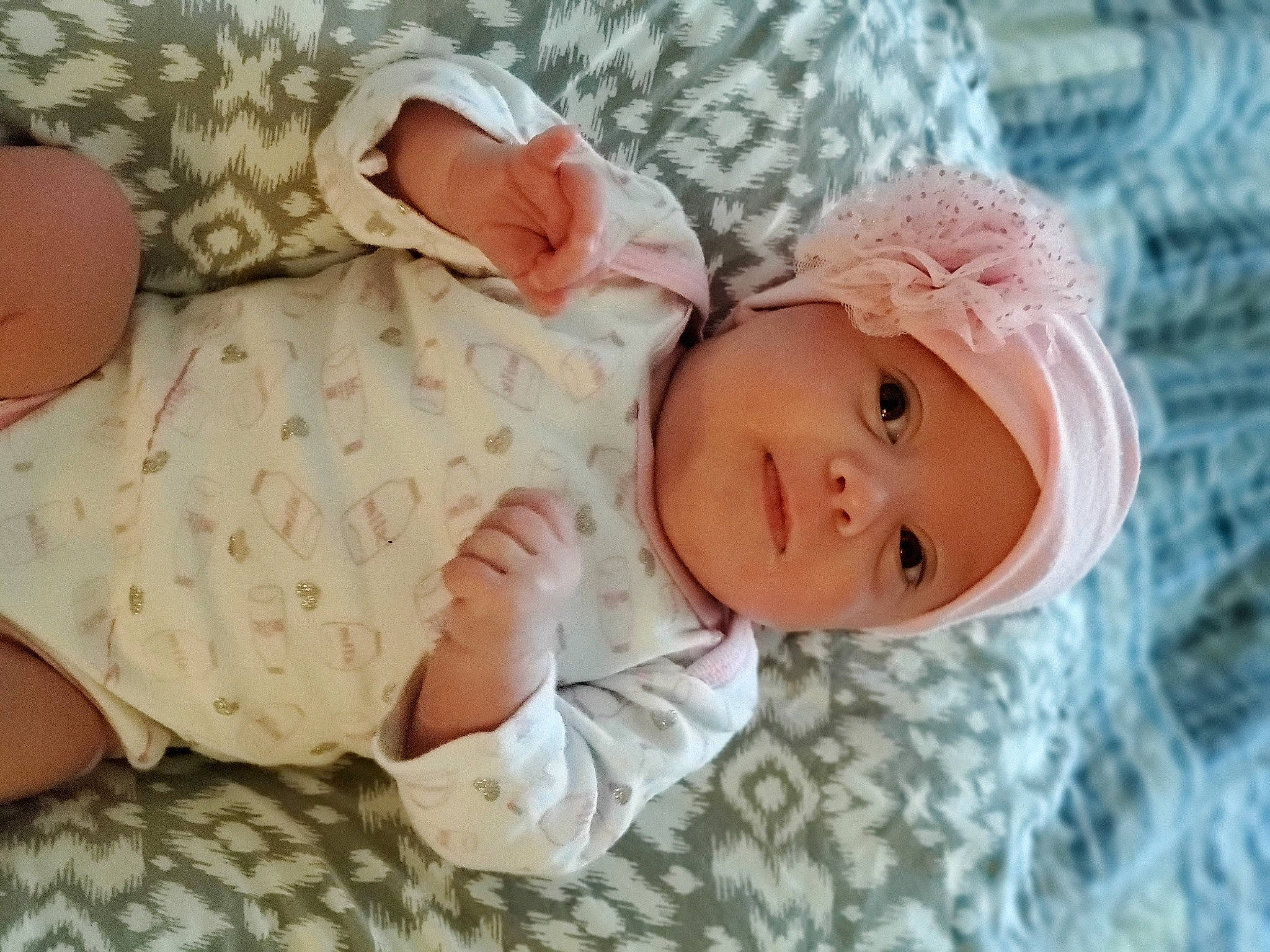 Adelina joined the competition — help win amazing prizes! baby, baby_sleeping, baby_toddler_clothing, bedtime, cheek, child, comfort, eyelash, grass, headwear, human_body, linens, pattern, peach, person, pink, skin, sleep, sleeve, textile