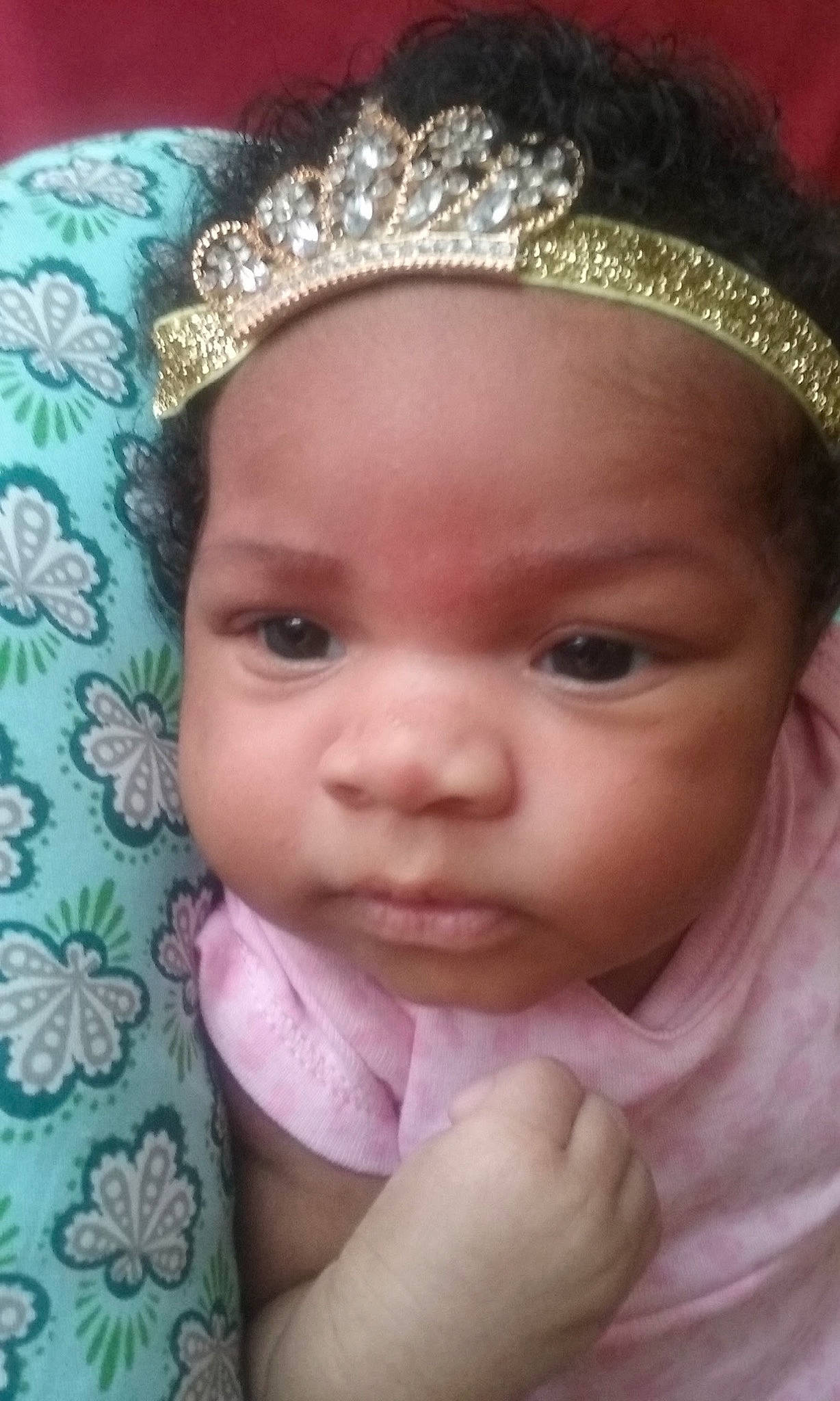 Irielle joined the competition — help win amazing prizes! cheek, chin, ear, eye, eyebrow, eyelash, face, facial_expression, finger, gesture, hand, happy, head, human, iris, lip, nose, organ, person, pink