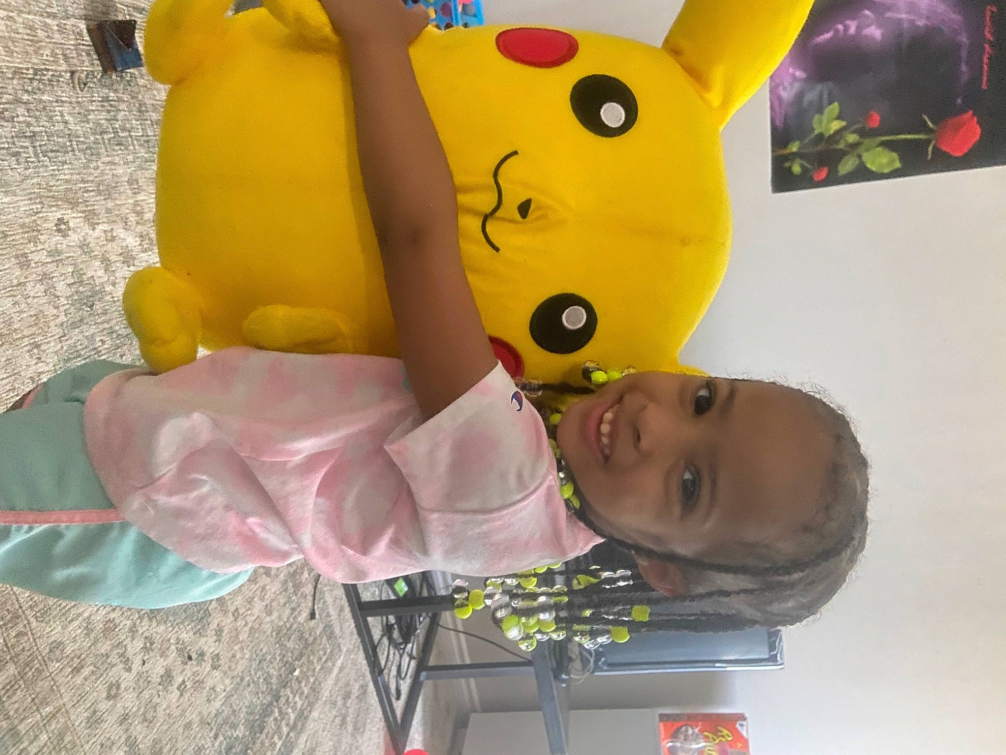 Avyana Nichole is registered to the contest to win money with this photo: art, baby, baby_products, baby_toddler_clothing, baby_toys, child, fun, happy, joy, party_supply, person, plush, room, stuffed_toy, teddy_bear, toddler, toy, white, yellow