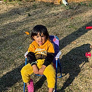 Rupsha is registered to the contest to win money with this photo: backyard, ball, boy, child, face, football, grass, head, male, nature, outdoors, person, photography, plant, portrait, sitting, soccer, soccerball, sport, yard