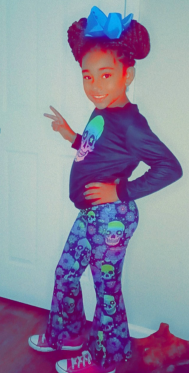 Ameliana joined the competition — help win amazing prizes! art, belt, child, cool, electric_blue, fashion_design, hair, hairstyle, happy, head, magenta, pattern, person, pink, purple, sleeve, smile, t_shirt, thigh, violet