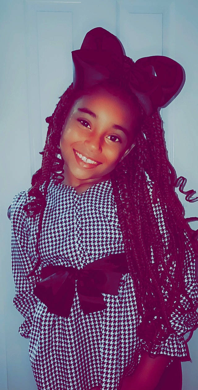 Ameliana joined the competition — help win amazing prizes! artificial_hair_integrations, black_hair, chin, eyelash, fashion_design, gesture, happy, head, joy, lip, long_hair, magenta, makeover, neck, pattern, person, pink, purple, sleeve, smile