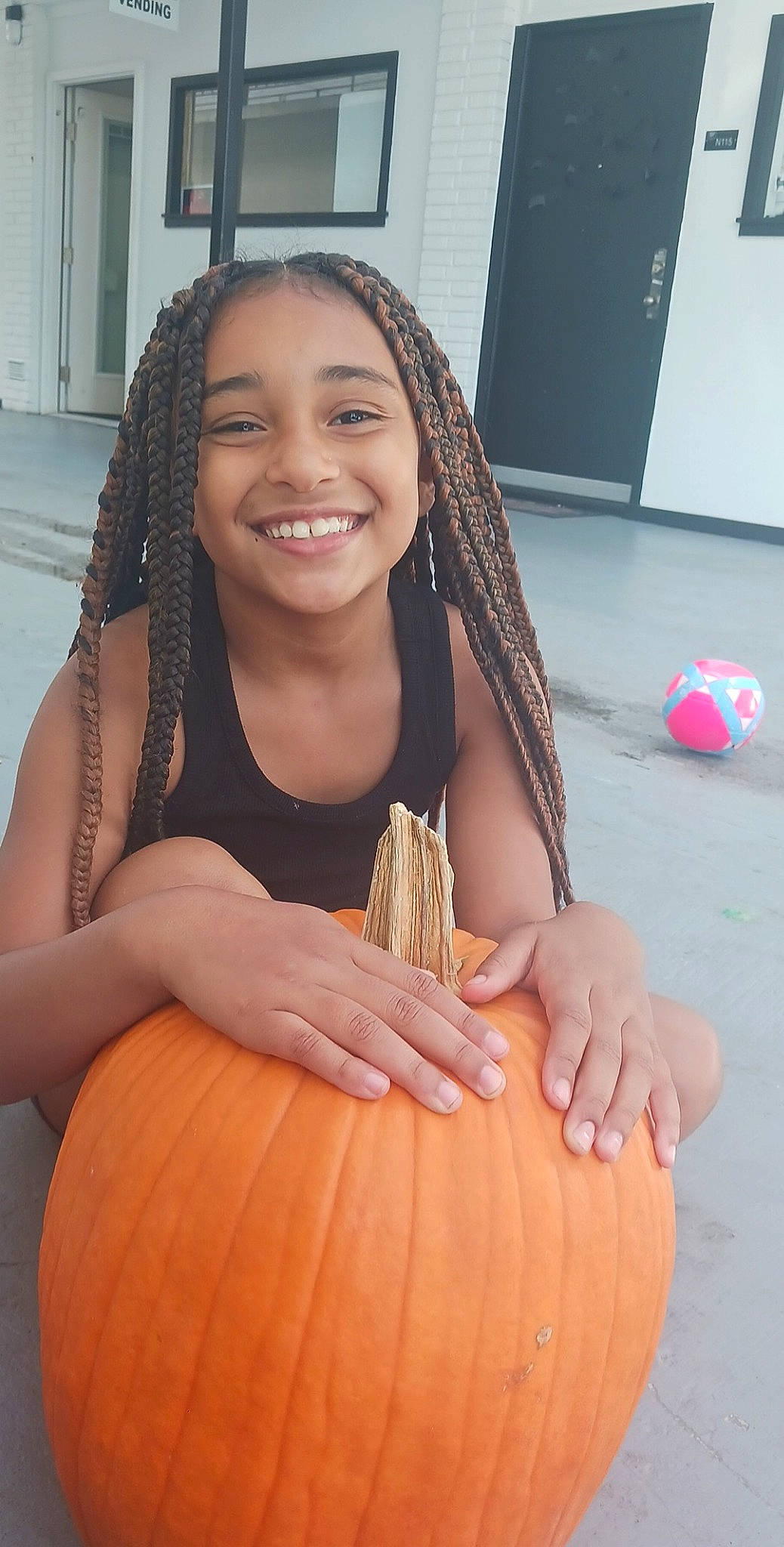 Ameliana joined the competition — help win amazing prizes! arm, beauty, calabaza, facial_expression, gourd, hair, happy, head, human_body, joint, joy, leg, muscle, person, plant, pumpkin, smile, squash, thigh, thumb
