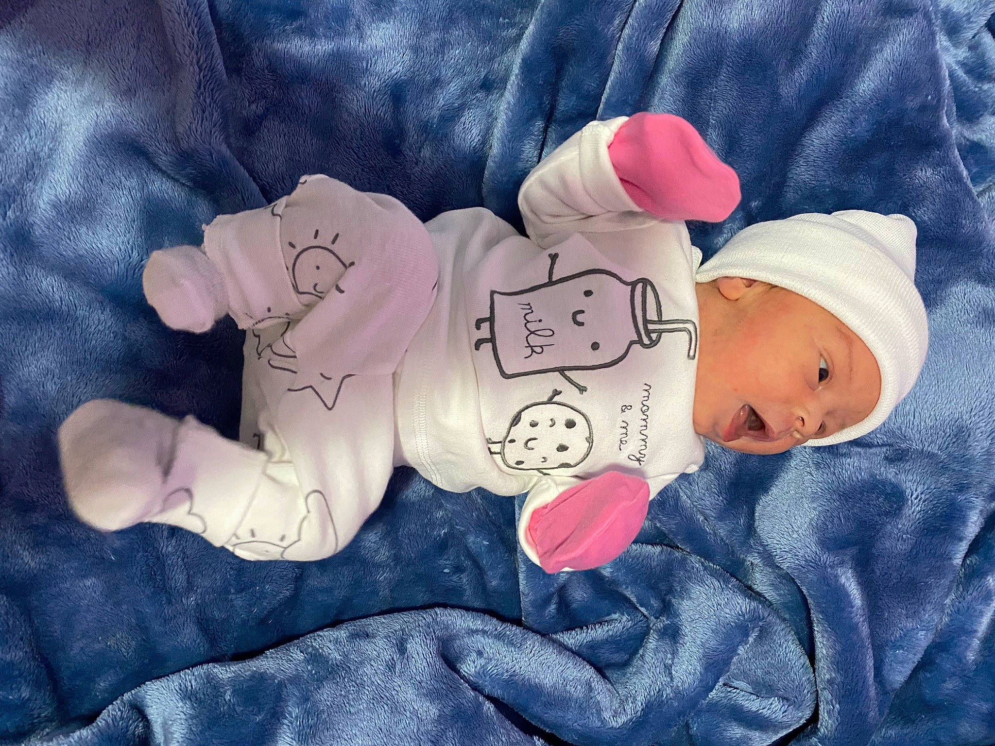 Sadie joined the competition — help win amazing prizes! baby, baby_products, baby_sleeping, bedtime, child, cloud, cool, finger, hand, headwear, love, nap, person, pink, product, sky, sleep, stuffed_toy, toddler, toy