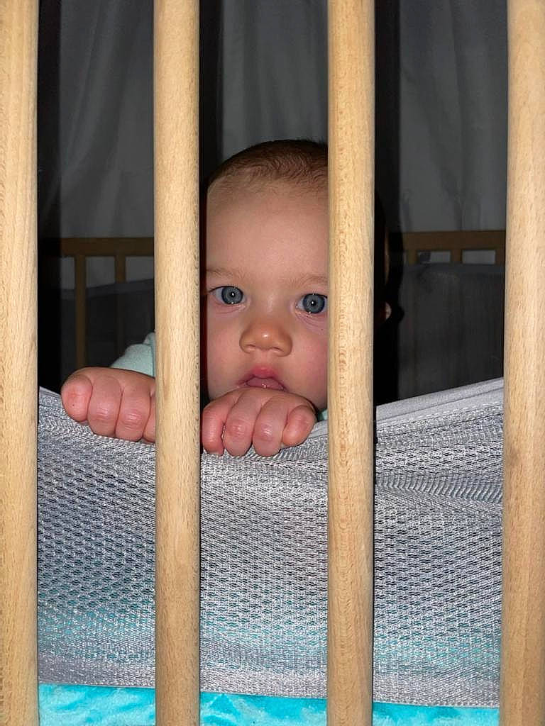 Caspian joined the competition — help win amazing prizes! baby, baby_products, baby_safety, baby_toddler_clothing, cheek, child, comfort, cradle, eye, finger, gesture, hand, happy, infant_bed, mesh, nose, nursery, person, thumb, toddler