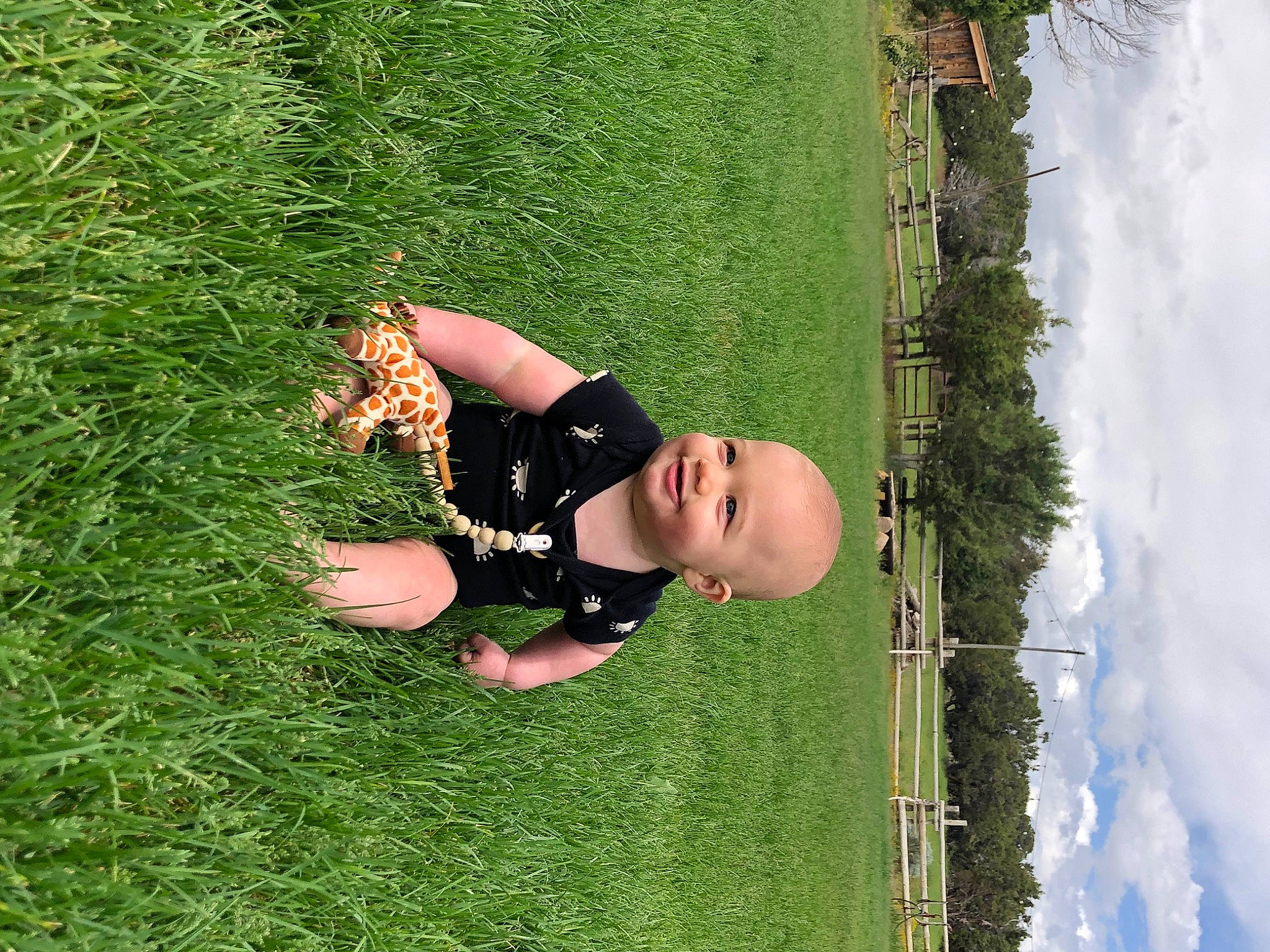 Caspian joined the competition — help win amazing prizes! black_hair, cloud, fun, grass, grass_family, grassland, green, happy, joy, landscape, leaf, leisure, meadow, natural_environment, nature, people_in_nature, person, plant, recreation, sky