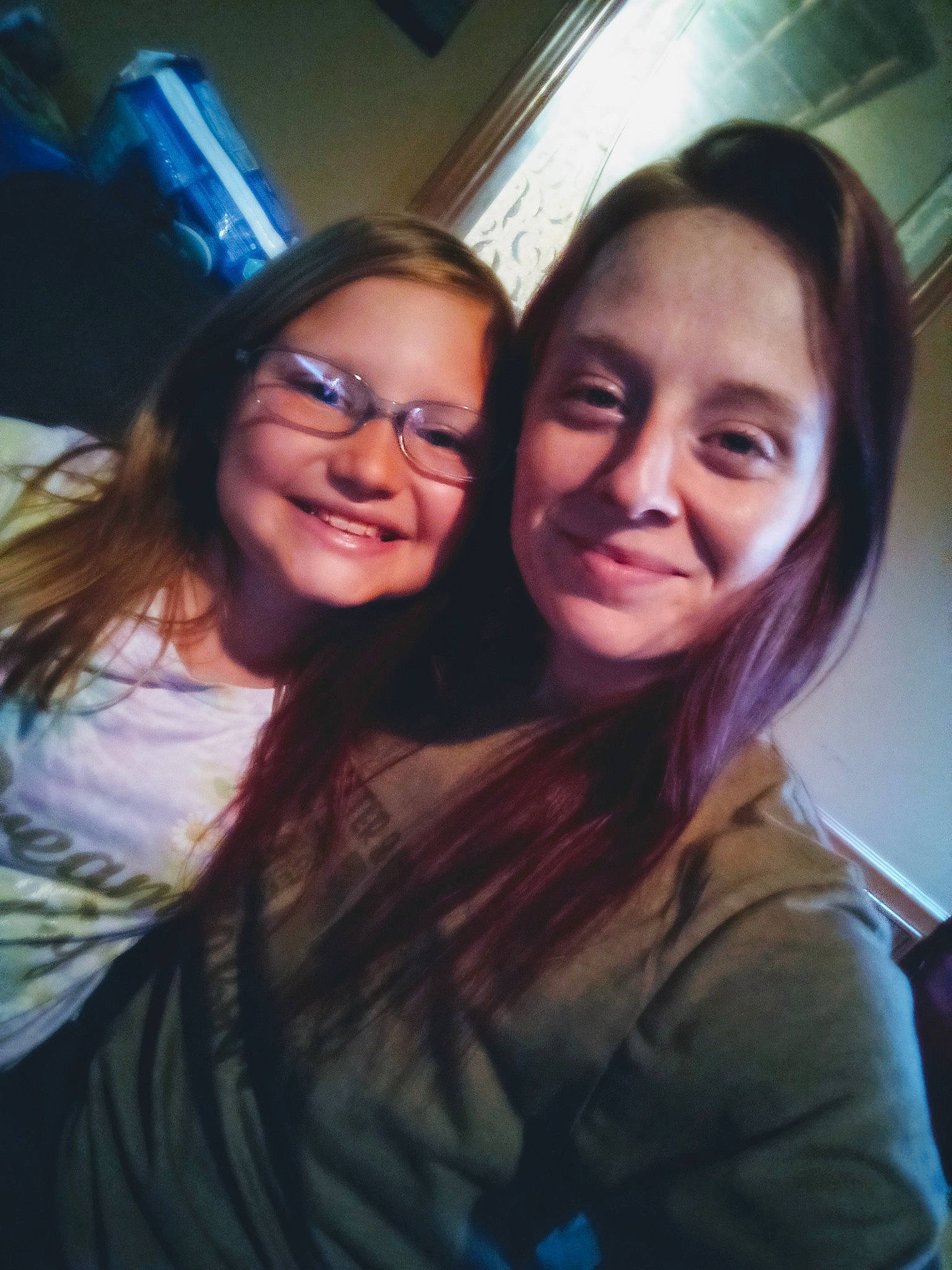 Madison is registered to the contest to win money with this photo: black_hair, chin, cool, eyebrow, eyewear, flash_photography, friendship, glasses, happy, human, iris, jaw, joy, lip, mammal, mouth, nose, person, skin, smile