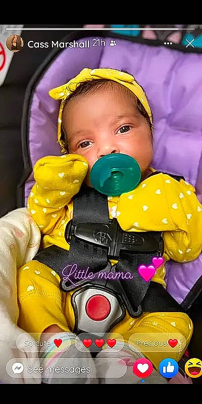 Zuri is registered to the contest to win money with this photo: baby, baby_carriage, baby_products, baby_toddler_clothing, baby_toys, car_seat, cheek, child, fictional_character, fun, happy, person, personal_protective_equipment, plastic, play, product, sitting, snapshot, toddler, toy
