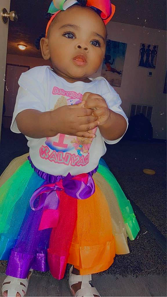 Kaliyah is registered to the contest to win money with this photo: baby, baby_products, baby_toddler_clothing, ballet_tutu, beauty, blue, child, electric_blue, event, fun, happy, magenta, person, pink, purple, sleeve, snapshot, t_shirt, textile, toddler