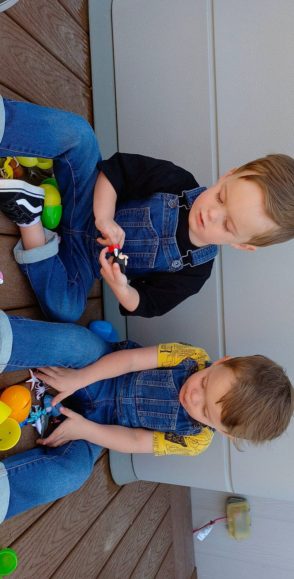 Karson joined the competition — help win amazing prizes! arm, baby_toddler_clothing, blue, child, comfort, elbow, electric_blue, finger, fun, green, hairstyle, jeans, joint, knee, leg, people, person, t_shirt, thigh, toddler