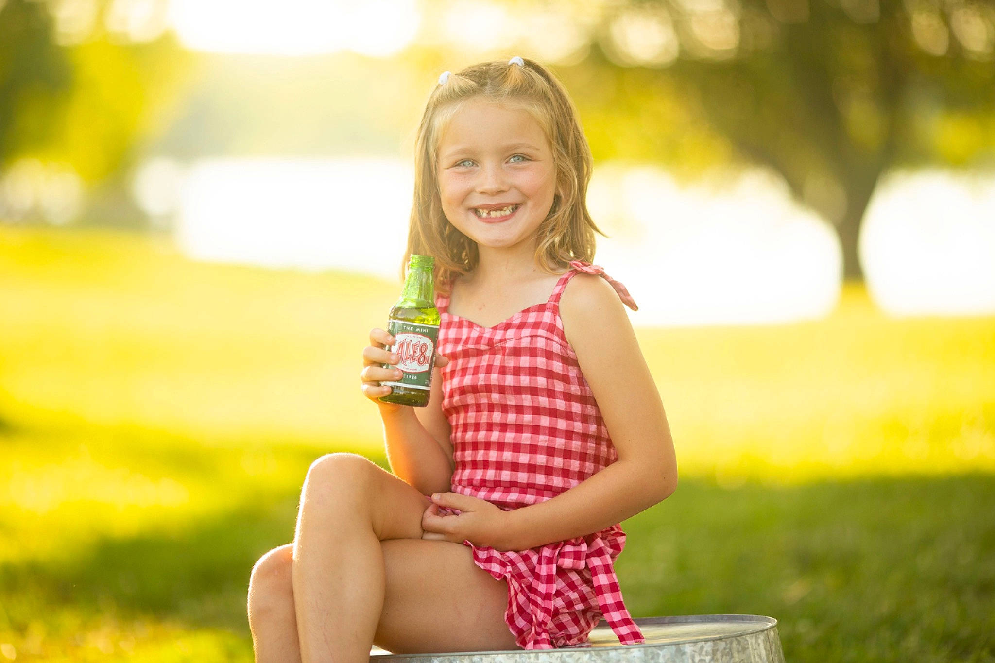 Addilyn joined the competition — help win amazing prizes! dress, finger, flash_photography, fruit, fun, grass, hand, happy, joy, leaf, leisure, morning, nature, people_in_nature, person, plant, recreation, skin, smile, standing
