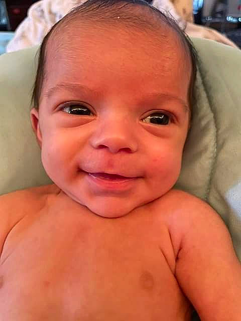 Hardin joined the competition — help win amazing prizes! baby, cheek, chin, ear, eye, eyebrow, eyelash, forehead, hair, hairstyle, happy, iris, lip, mouth, muscle, neck, nose, organ, person, skin