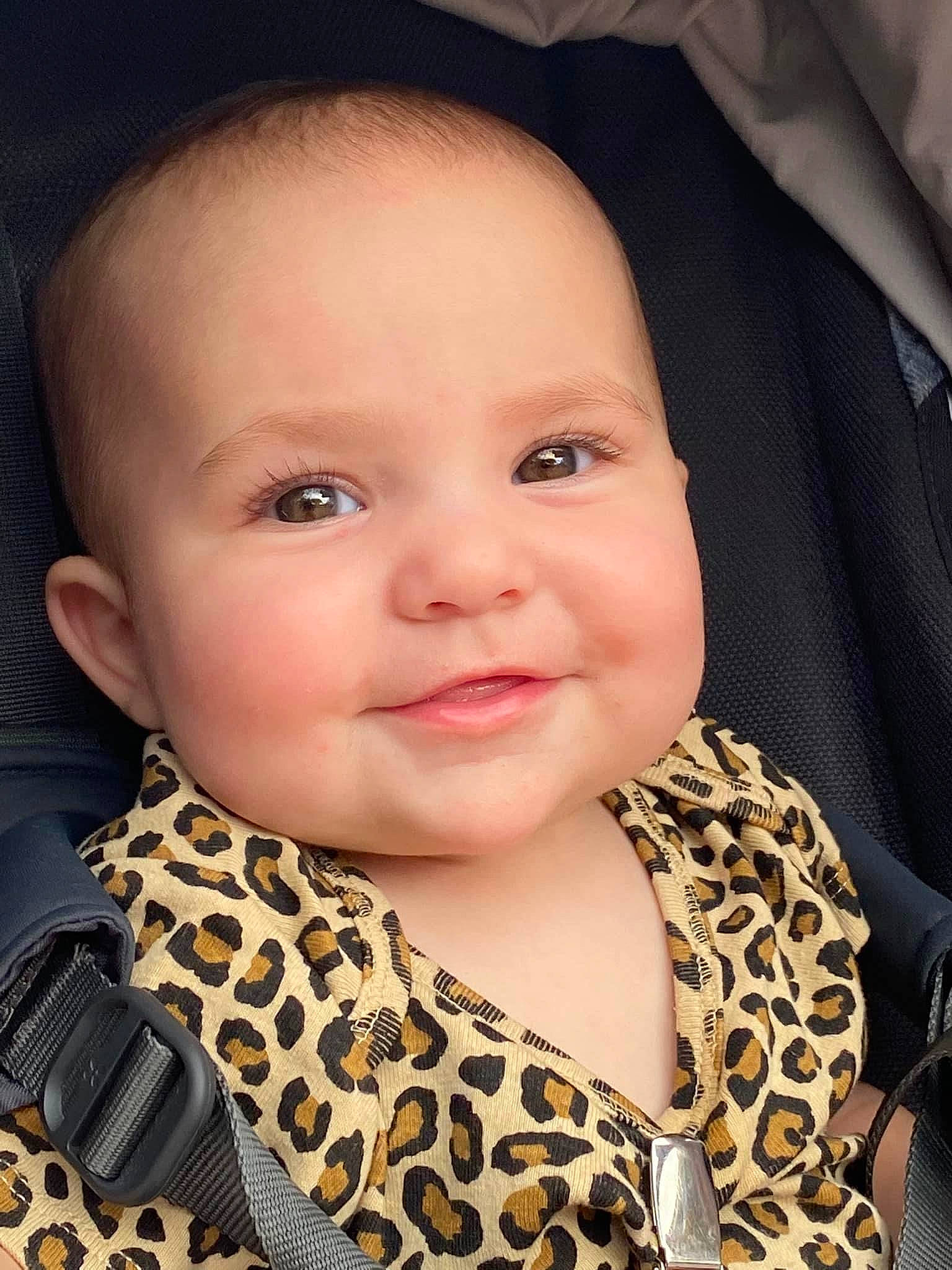 Gabriella joined the competition — help win amazing prizes! baby, baby_toddler_clothing, beauty, cheek, chin, collar, eye, eyebrow, eyelash, hairstyle, happy, iris, joy, lip, nose, outerwear, person, skin, sleeve, smile