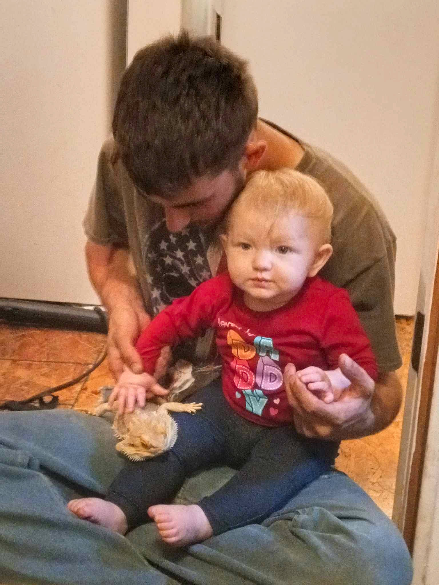 Rosaly joined the competition — help win amazing prizes! baby, chair, child, comfort, comfort_food, fun, happy, interaction, jeans, kiss, lap, person, play, room, sharing, sitting, t_shirt, tableware, toddler, vacation