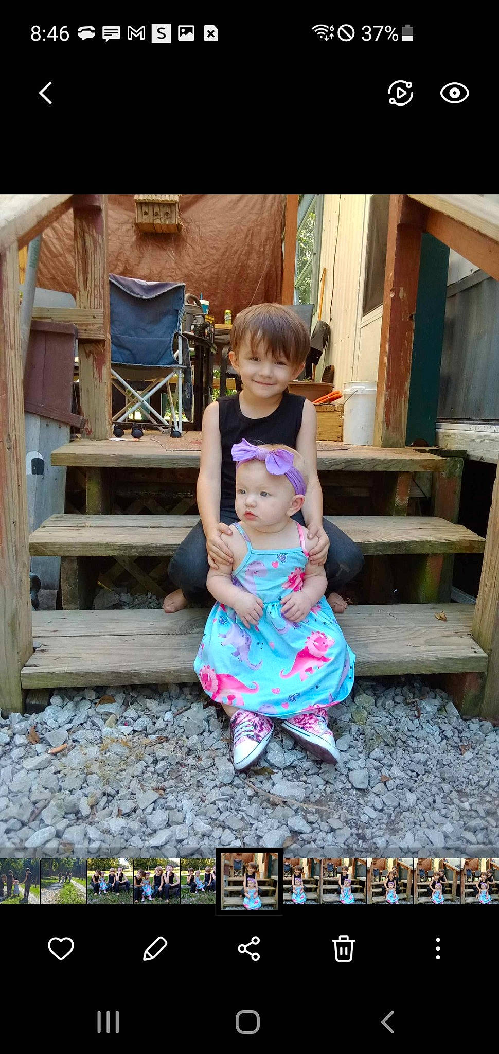 Tyler is registered to the contest to win money with this photo: baby_toddler_clothing, child, event, fun, happy, headwear, human, joy, leisure, magenta, mammal, person, pink, purple, recreation, shoe, sitting, snapshot, sneakers, standing