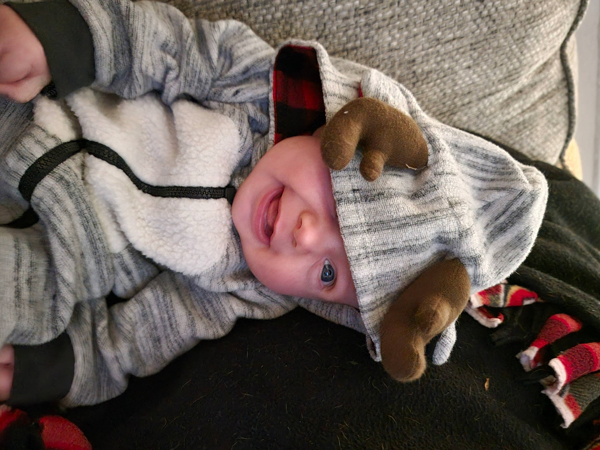 Dominick joined the competition — help win amazing prizes! baby, baby_toddler_clothing, carmine, cheek, child, comfort, eye, finger, gesture, head, headwear, linens, nap, nose, person, sitting, sleep, sleeve, thumb, toddler