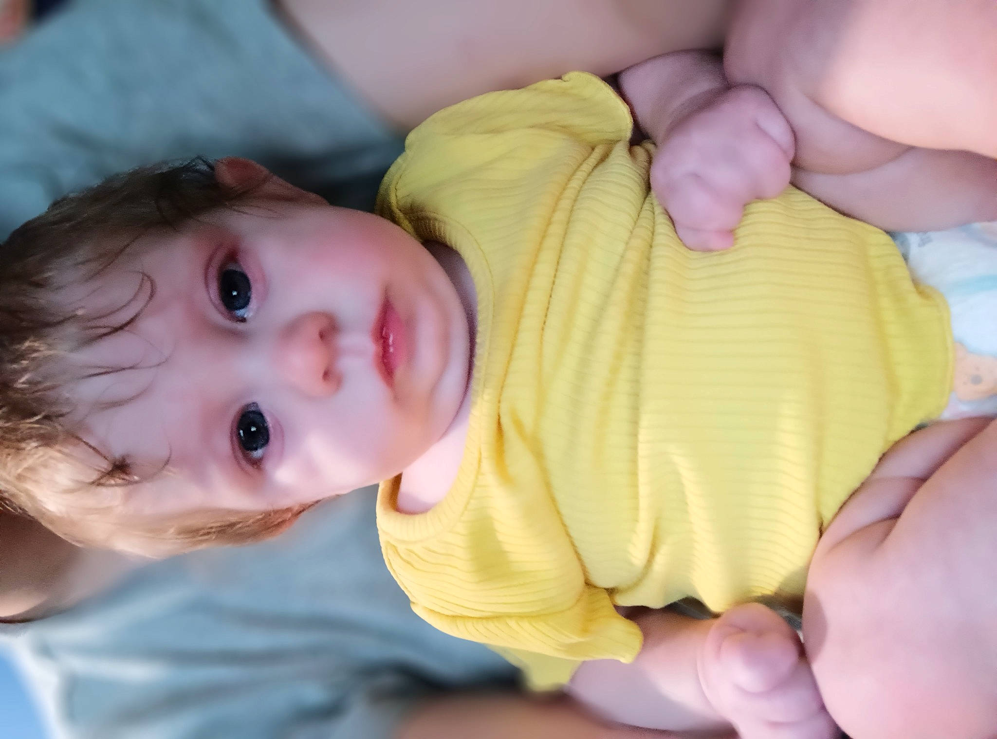 Haley is registered to the contest to win money with this photo: baby, baby_toddler_clothing, cheek, child, comfort, eye, eyelash, finger, gesture, hand, human_body, iris, lip, mouth, nail, nose, person, skin, sleeve, thumb