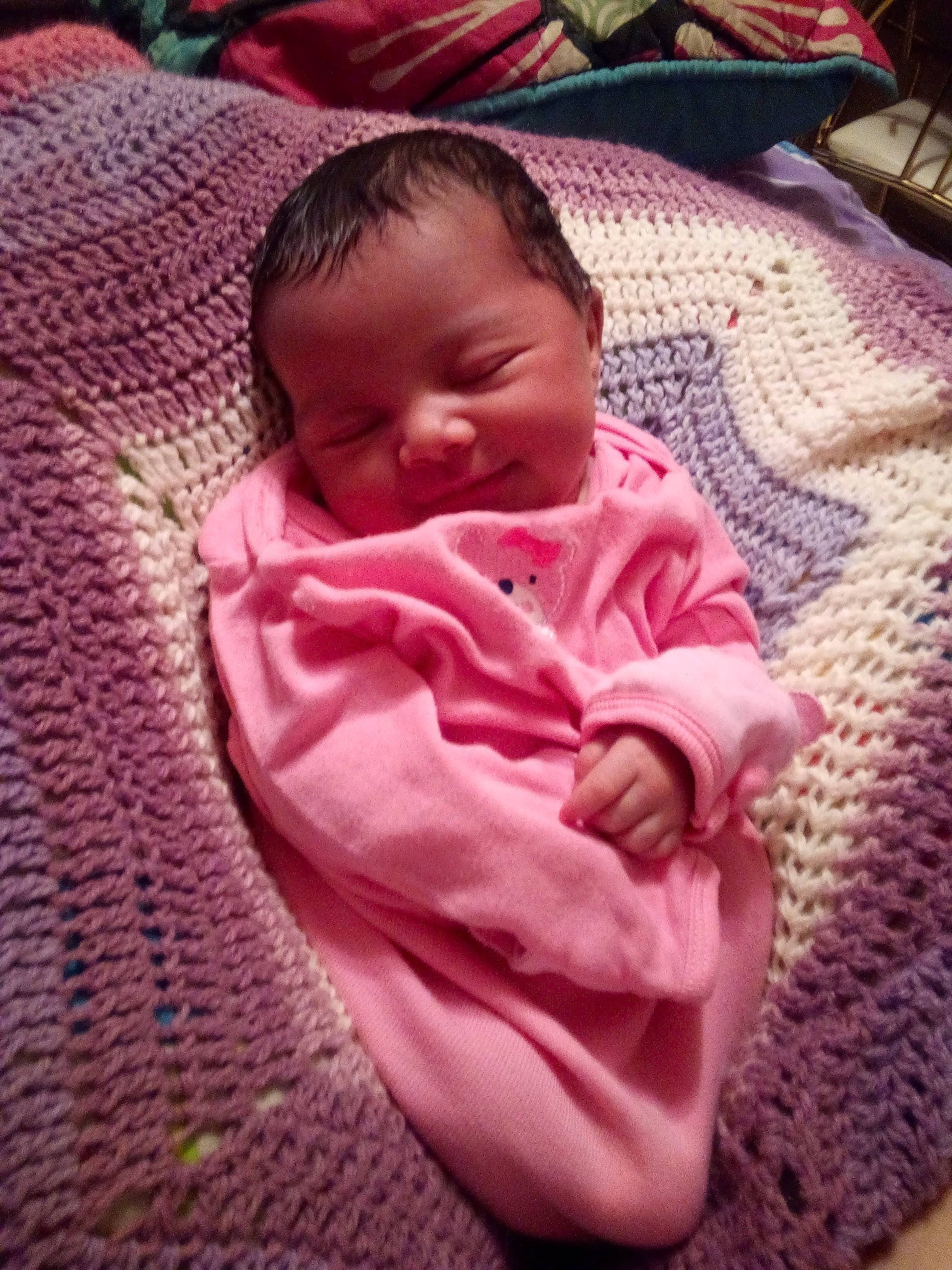 Amia joined the competition — help win amazing prizes! baby, bedtime, blanket, cheek, child, linens, mouth, nap, person, pink, product, skin, sleep, textile, toddler