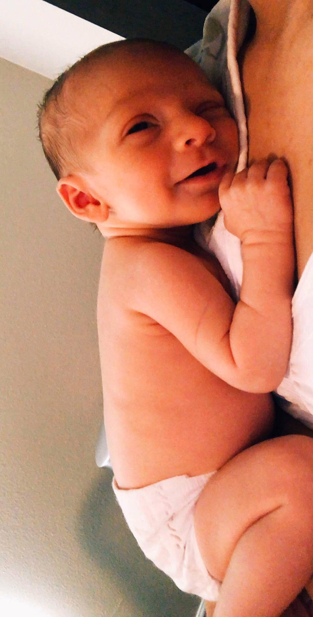 Aston is registered to the contest to win money with this photo: abdomen, arm, baby, cheek, child, lip, mouth, muscle, nose, person, skin, stomach, toddler