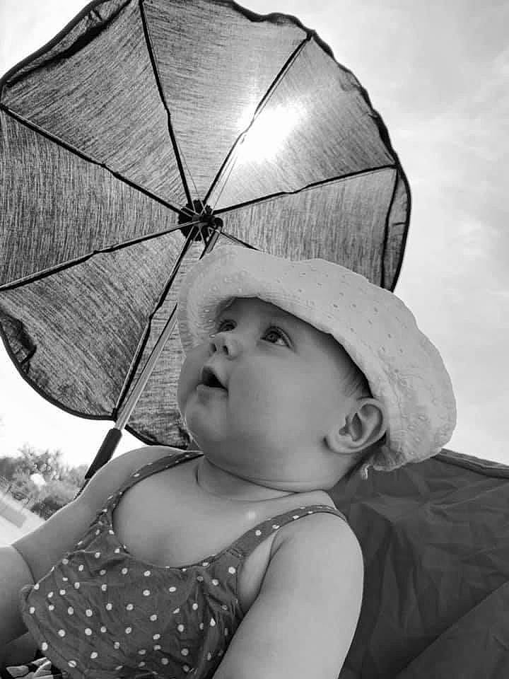 Lyana a rejoint le concours — aidez-le/la à gagner de superbes lots ! black, black_and_white, clothing, cool, facial_expression, flash_photography, fun, happy, hat, headwear, monochrome, monochrome_photography, person, photograph, product, sky, standing, style, tints_and_shades, toddler