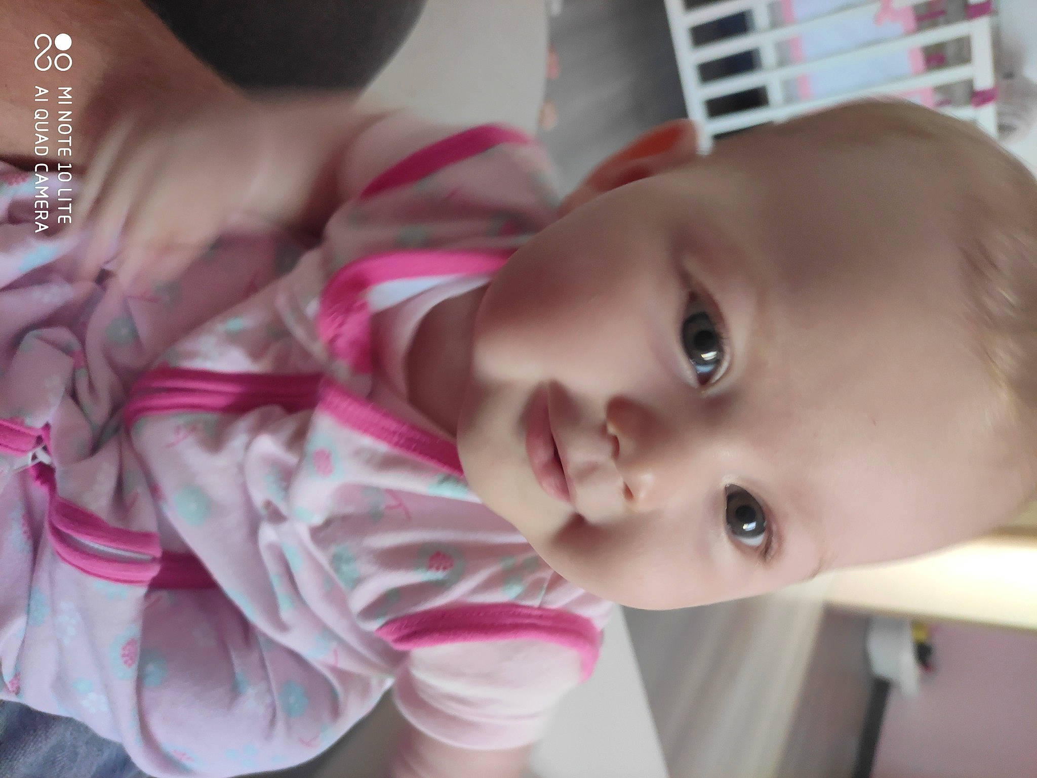 Marie participe au concours pour gagner de l'argent avec cette photo : baby, baby_products, baby_toddler_clothing, beauty, cheek, child, chin, eyebrow, eyelash, happy, iris, lip, magenta, mouth, nose, person, pink, product, skin, smile