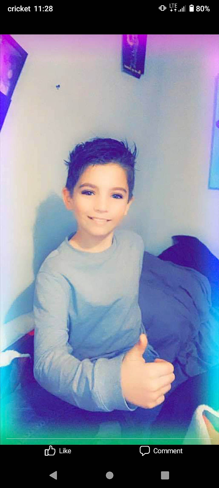 Jaden is registered to the contest to win money with this photo: aqua, azure, blue, comfort, dress, electric_blue, flash_photography, fun, hairstyle, happy, joy, lip, magenta, person, pink, purple, sitting, sleeve, smile, t_shirt