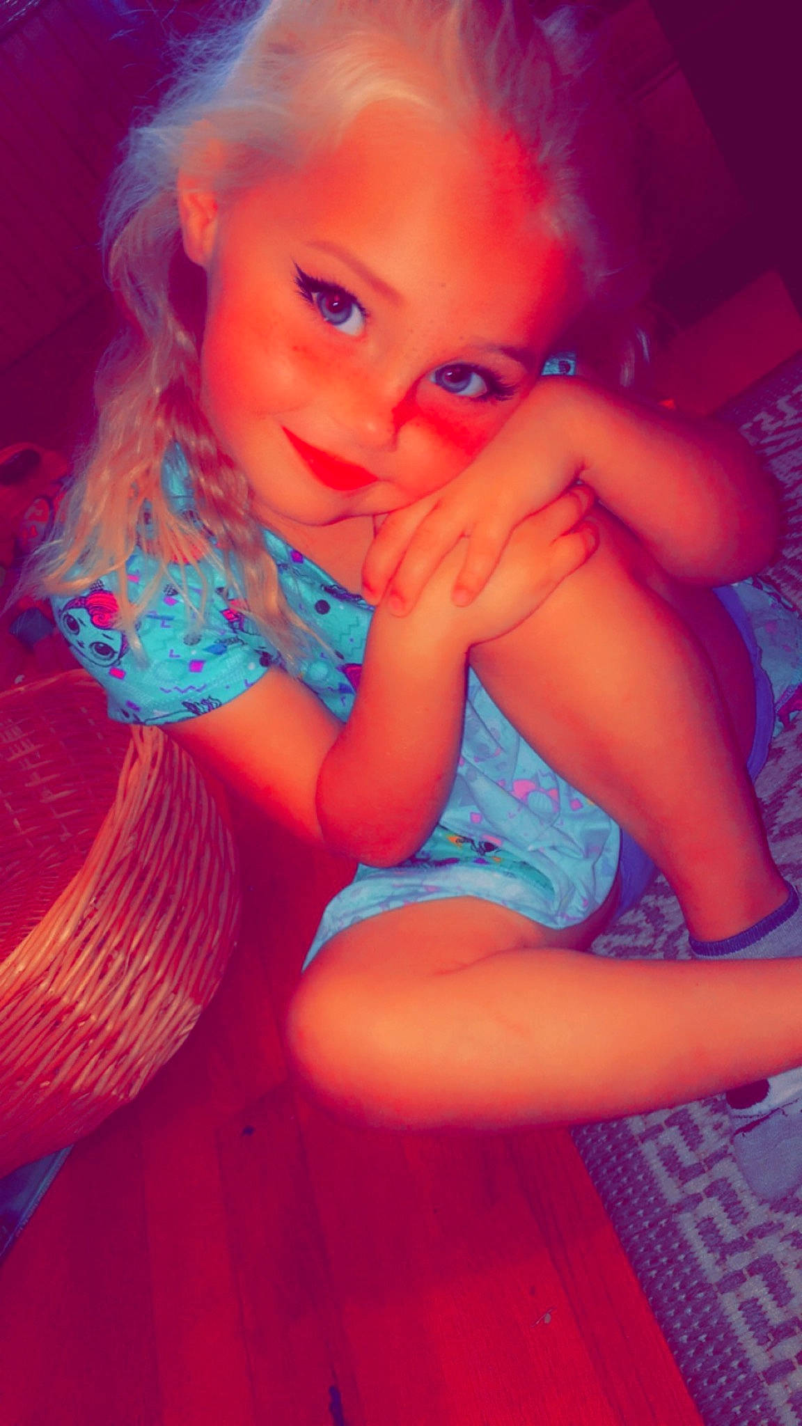 Nevaeh joined the competition — help win amazing prizes! arm, baby_toddler_clothing, electric_blue, finger, flash_photography, fun, happy, human_body, iris, joy, leg, lip, magenta, mouth, nose, orange, person, pink, skin, smile