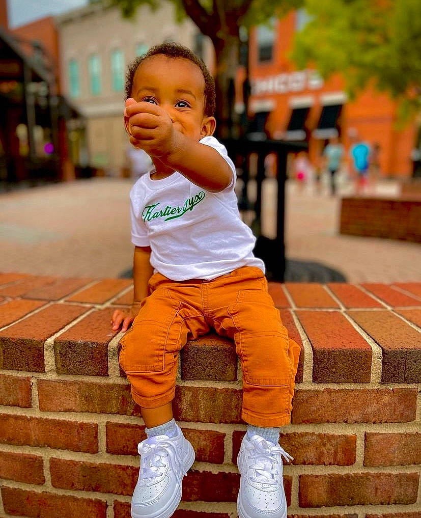 Kartier joined the competition — help win amazing prizes! beauty, cool, footwear, fun, hairstyle, happy, head, leg, leisure, orange, people_in_nature, person, recreation, shorts, sleeve, standing, summer, t_shirt, thigh, toddler