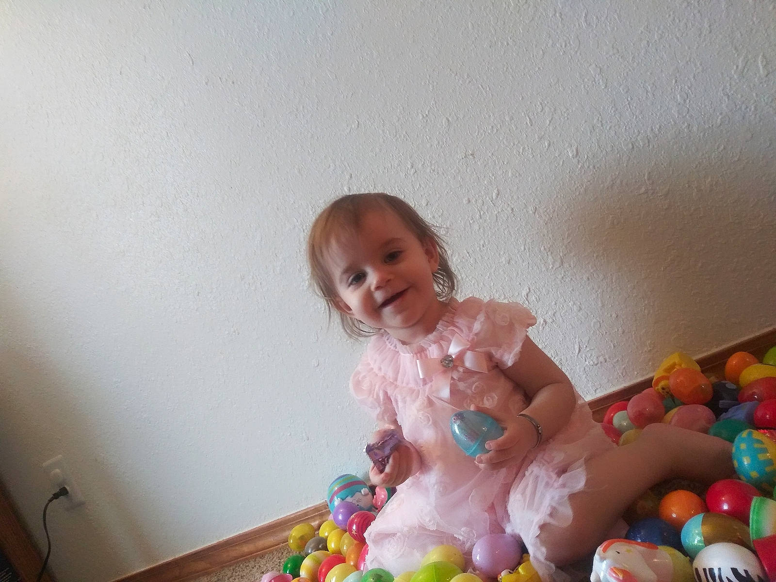 Avalon joined the competition — help win amazing prizes! baby, child, fun, joy, person, play, room, toddler