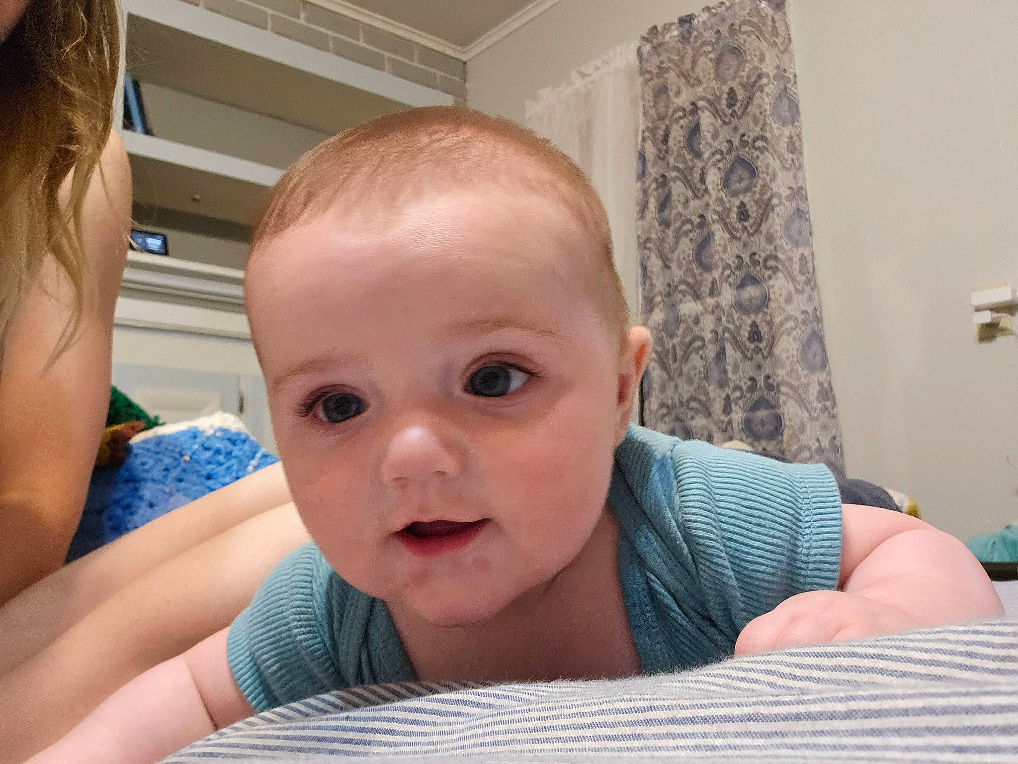 Alexander joined the competition — help win amazing prizes! baby, baby_toddler_clothing, cheek, chest, child, chin, comfort, curtain, ear, eyelash, finger, happy, iris, mouth, nose, person, sitting, skin, thumb, toddler