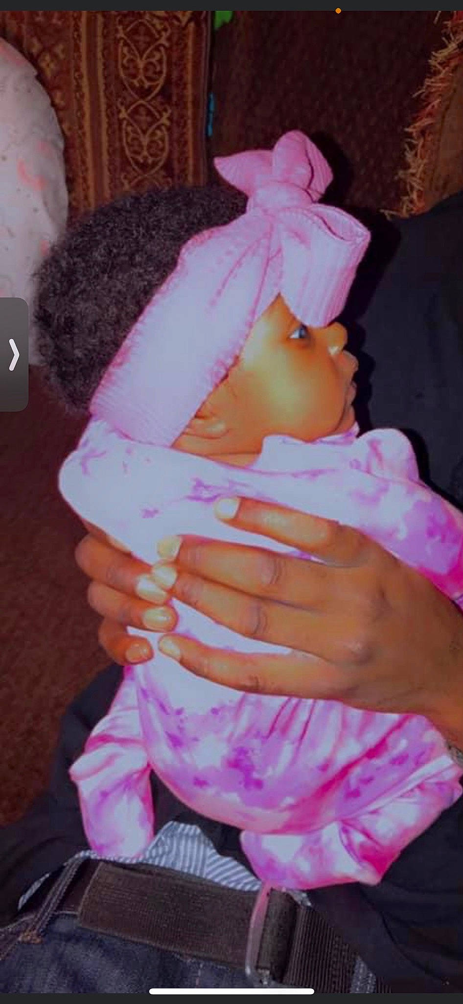 Kehlani is registered to the contest to win money with this photo: abdomen, cheek, chest, event, finger, flesh, hand, human_body, human_leg, magenta, nail, navel, peach, pink, purple, stomach, thigh, thumb, trunk, undergarment