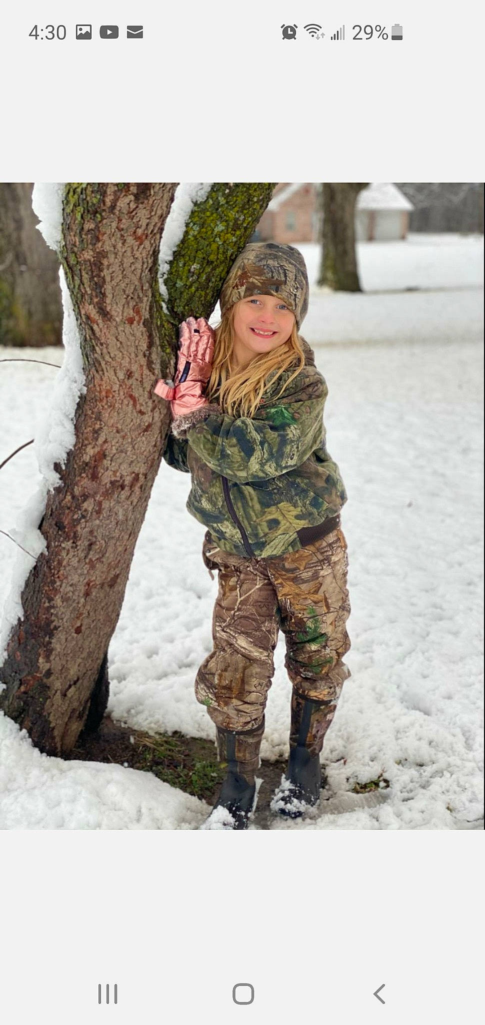 Toni joined the competition — help win amazing prizes! active_pants, beanie, boot, camouflage, cap, cargo_pants, freezing, headwear, hood, hoodie, joy, khaki, military, military_camouflage, military_uniform, outdoor_shoe, person, precipitation, snow, soldier