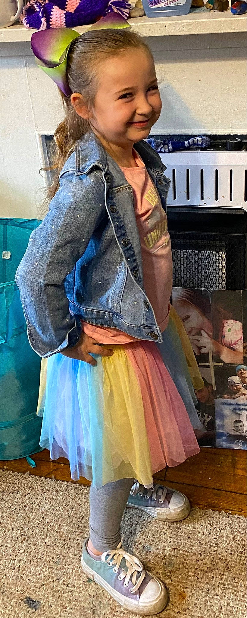 Alexis joined the competition — help win amazing prizes! abdomen, belt, cool, denim, electric_blue, eyewear, fashion_design, human_body, human_leg, joy, long_hair, magenta, neck, person, sleeve, street_fashion, tartan, textile, thigh, trunk