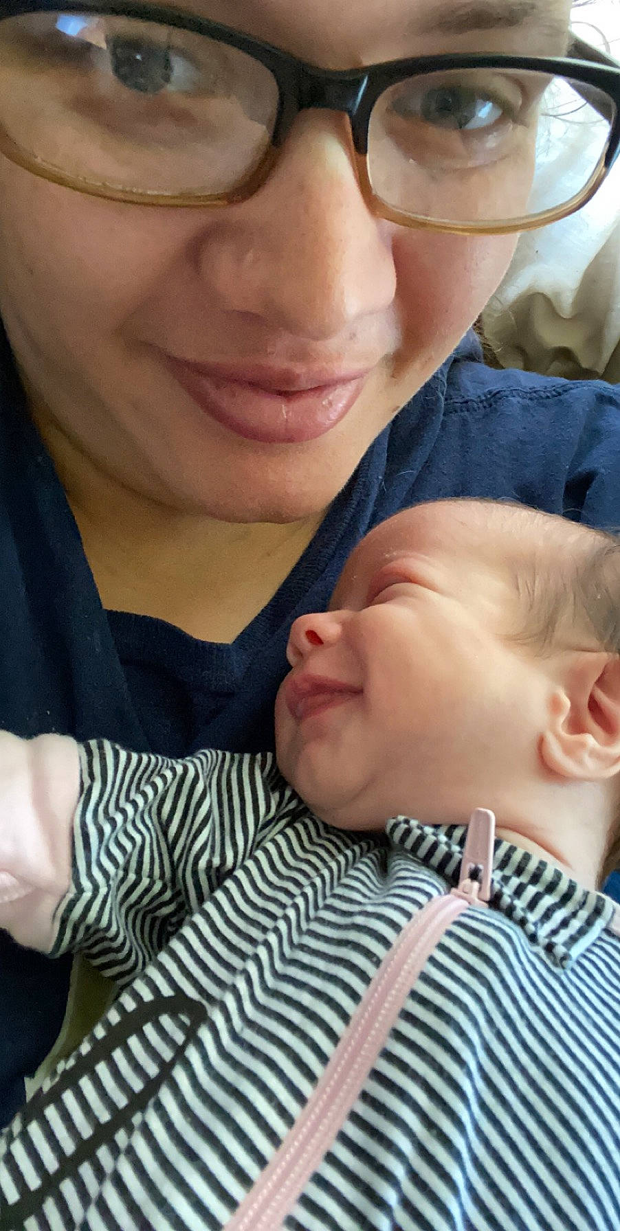 Alaina joined the competition — help win amazing prizes! baby, cheek, child, chin, ear, face, finger, gesture, hand, lip, mouth, nap, neck, nose, person, skin, sleep, toddler