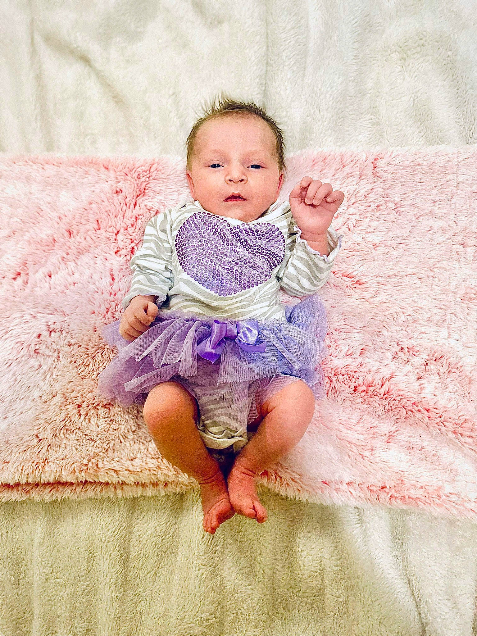 Myrical is registered to the contest to win money with this photo: baby, baby_toddler_clothing, cheek, child, dress, embellishment, eye, face, flash_photography, happy, iris, magenta, pattern, person, pink, purple, skin, sleeve, textile, toddler