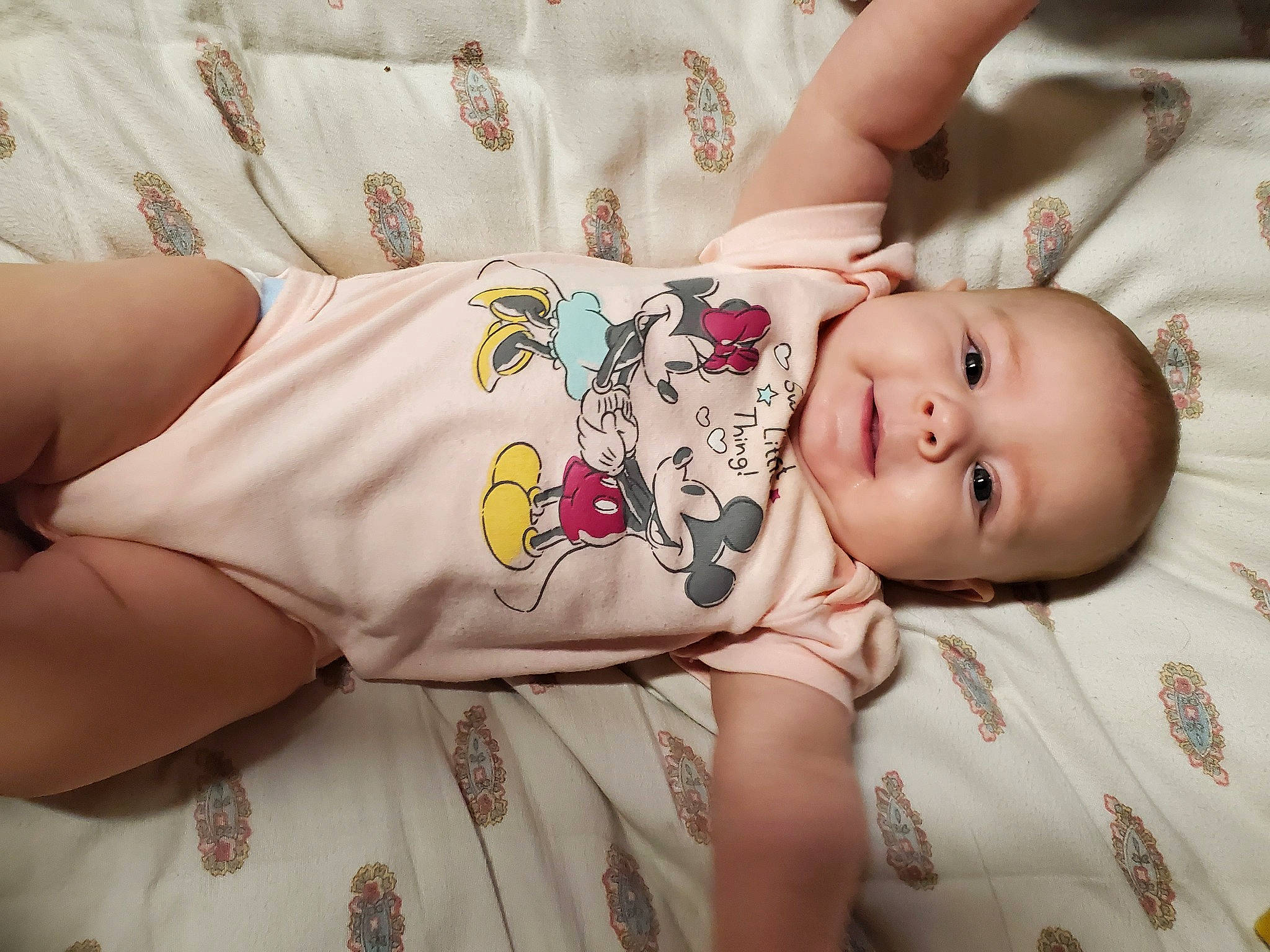 Kynzlee joined the competition — help win amazing prizes! arm, baby, baby_products, baby_sleeping, baby_toddler_clothing, cheek, chest, child, comfort, eyelash, happy, human_body, linens, lip, pattern, person, skin, sleeve, textile, thigh