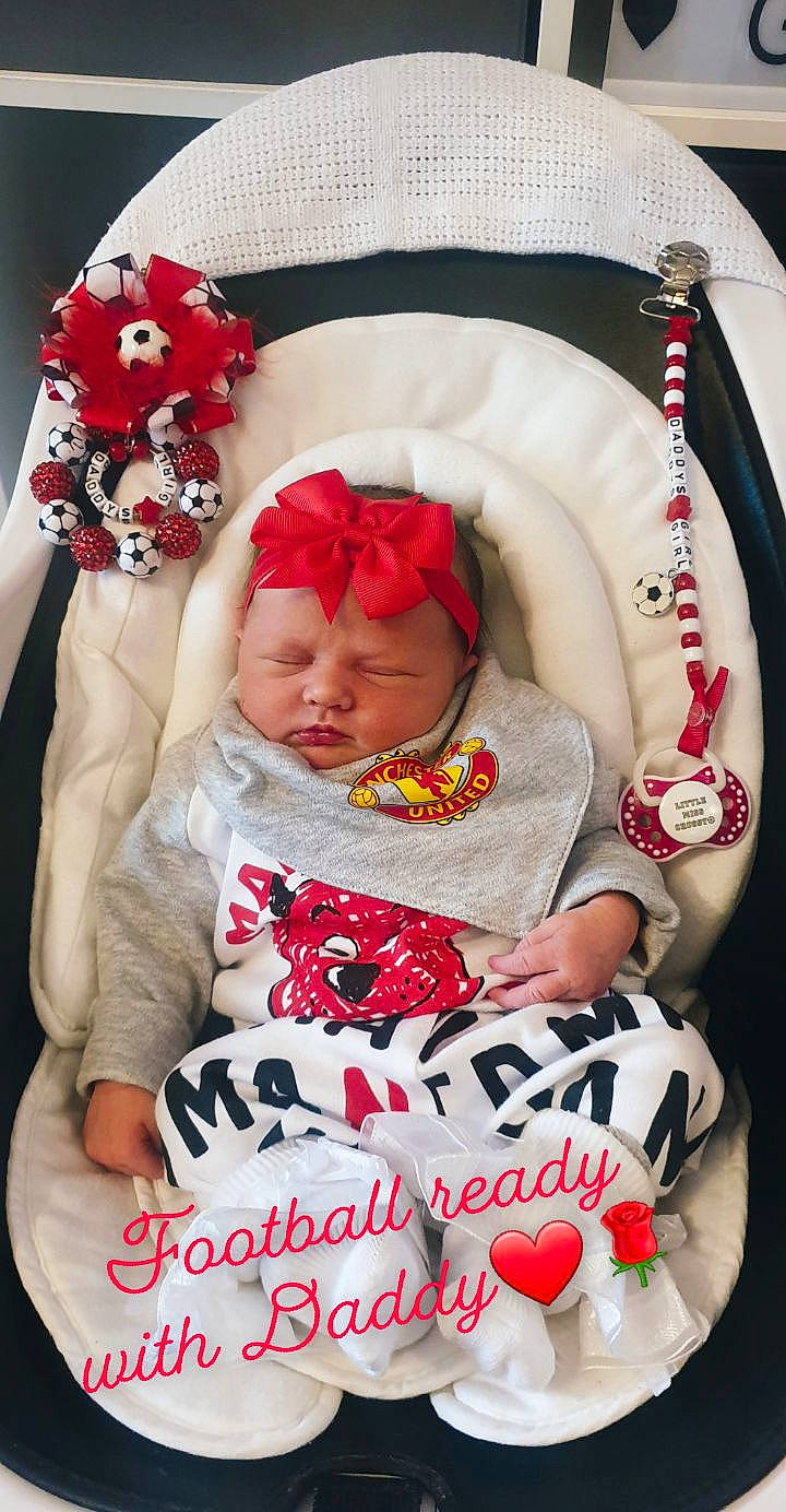 Layla-rose joined the competition — help win amazing prizes! baby, baby_products, baby_toddler_clothing, child, hair_accessory, person, product, red, toddler