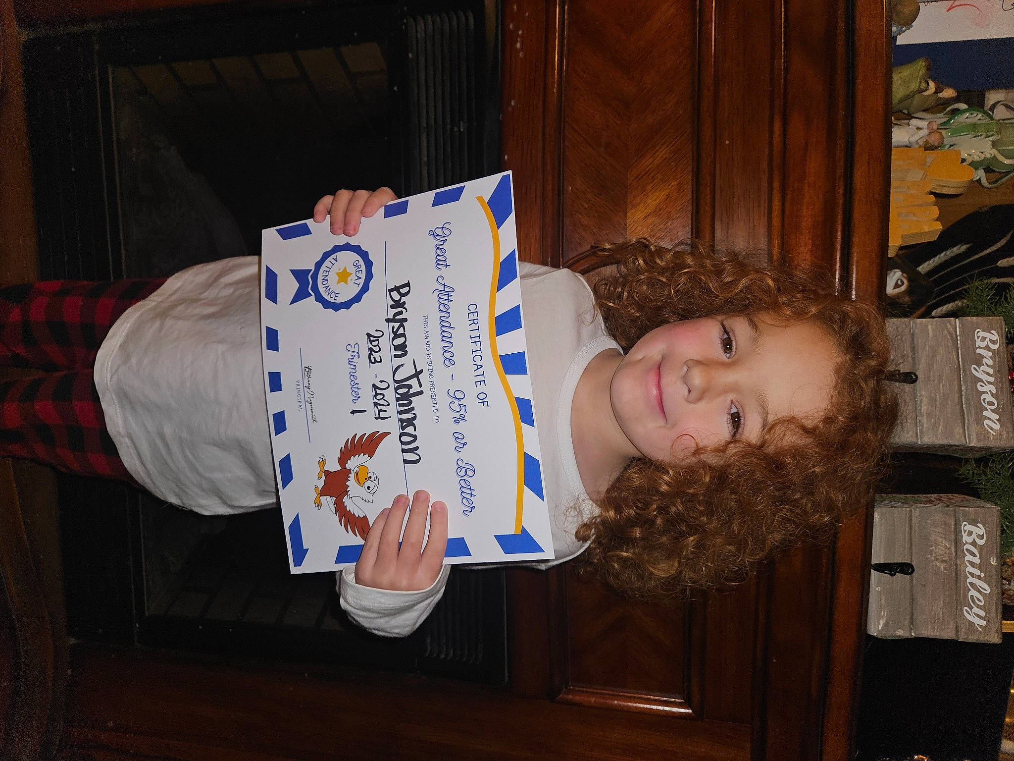 Bryson joined the competition — help win amazing prizes! electric_blue, handwriting, joy, person, shelf, thumb, wood, wrist