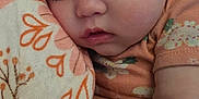 Athena joined the competition — help win amazing prizes! baby, sleeping, blanket, infant, face, arm, cozy, pattern, floral, soft, cute, child, peaceful, rest, closeup, indoors, comfort, skin, pillow, relaxation