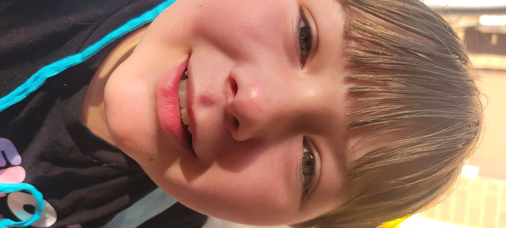 Leighton joined the competition — help win amazing prizes! cheek, chin, ear, eye, eyebrow, eyelash, facial_expression, forehead, happy, human, human_body, iris, jaw, joy, lip, mouth, muscle, neck, nose, person