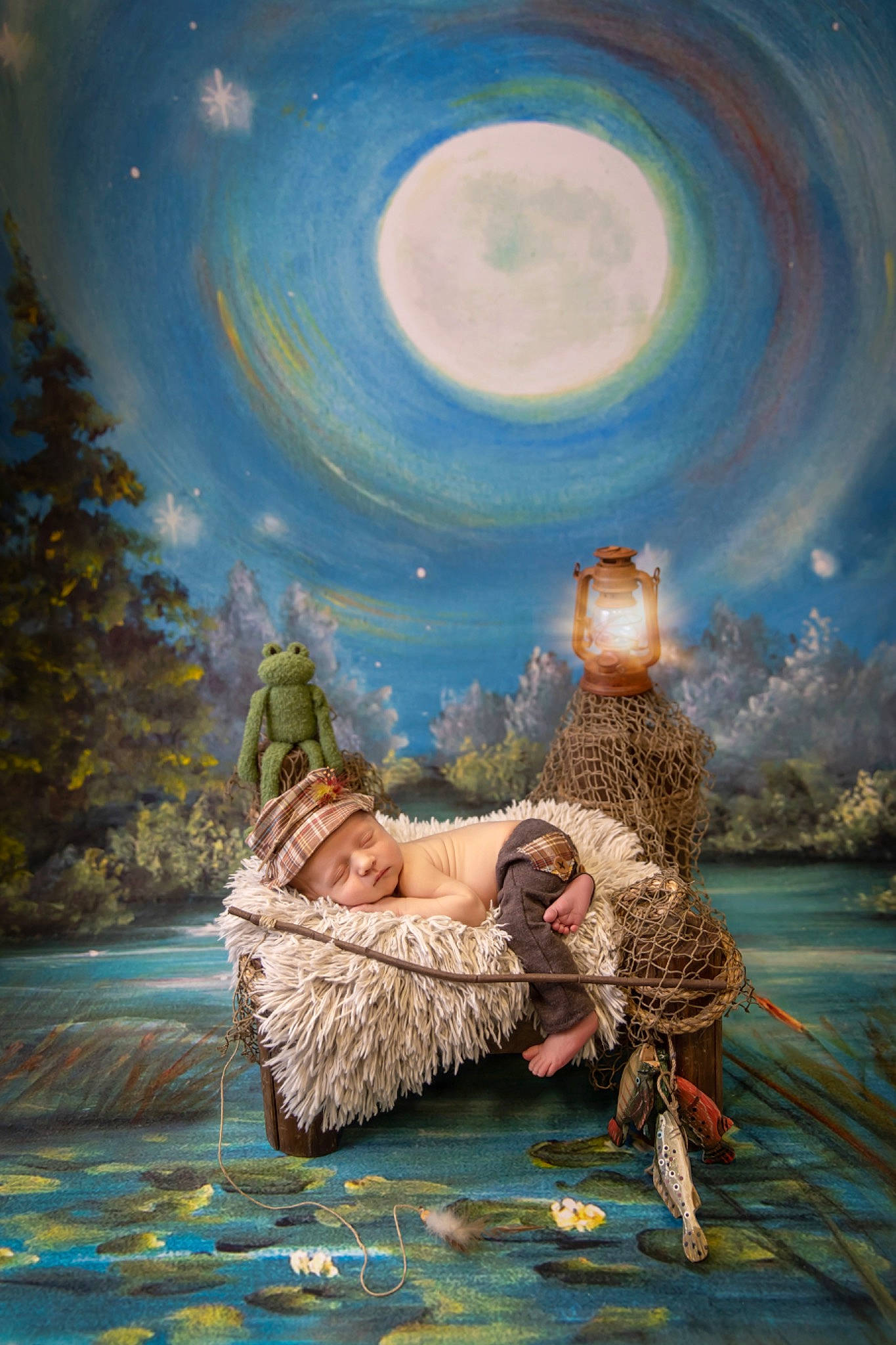 Emmerson is registered to the contest to win money with this photo: art, astronomical_object, cg_artwork, cloud, drawing, event, full_moon, headwear, illustration, landscape, moon, mythology, nature, painting, people_in_nature, person, sky, stock_photography, tree, visual_arts