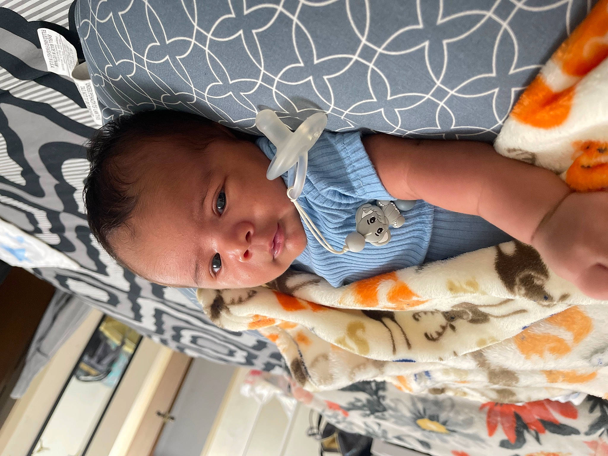 Hakeem joined the competition — help win amazing prizes! arm, baby, baby_products, baby_safety, baby_toddler_clothing, beauty, child, comfort, dress, human_leg, linens, mouth, nail, pattern, person, product, room, skin, textile, toddler