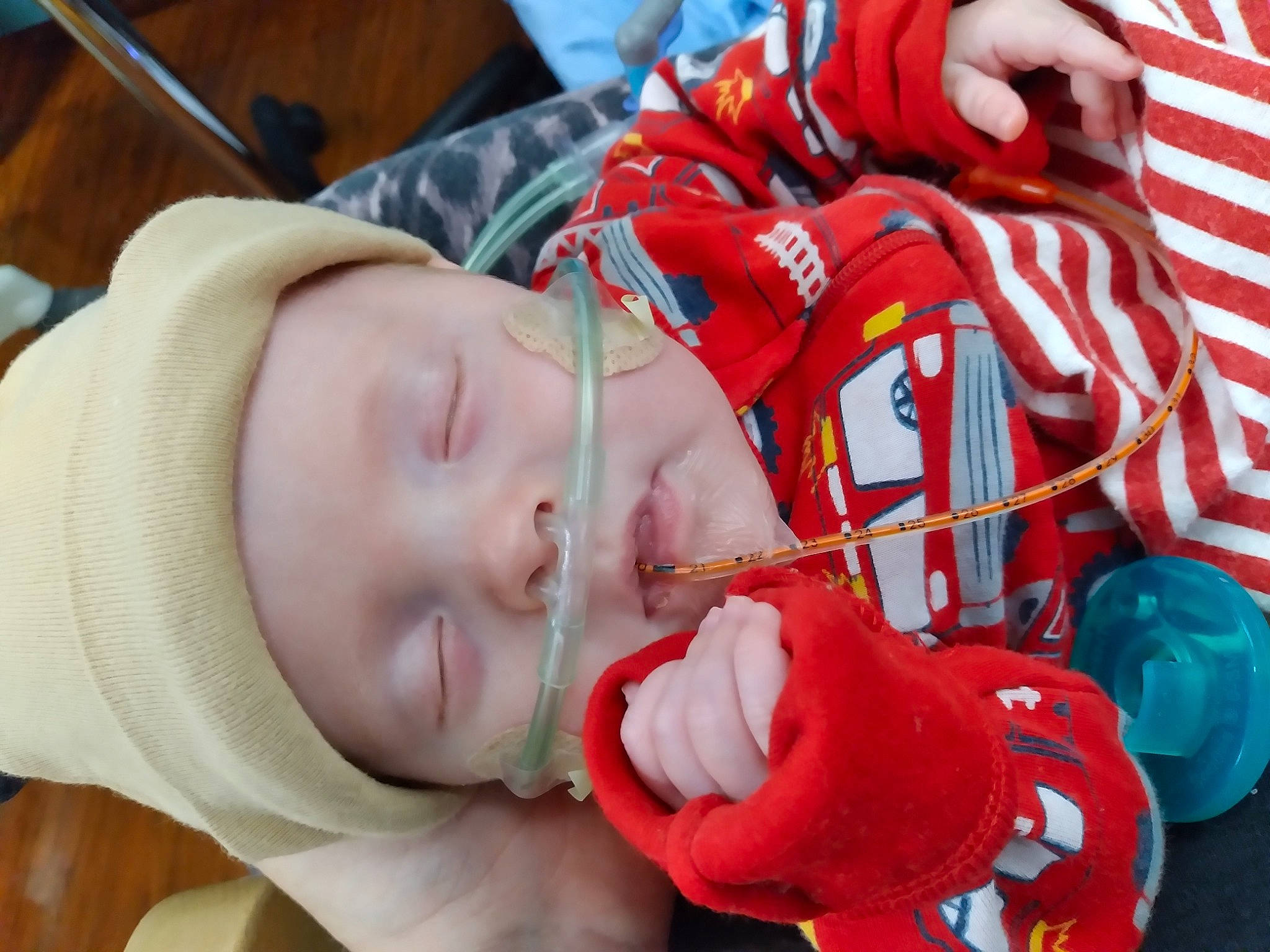 Kolten joined the competition — help win amazing prizes! baby, baby_products, baby_toddler_clothing, carmine, child, comfort, event, finger, fun, hand, happy, hat, headgear, headwear, human_body, nose, orange, person, personal_protective_equipment, smile