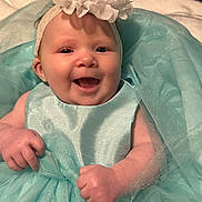Oakley joined the competition — help win amazing prizes! accessories, baby, babylaughing, bodypart, bonnet, clothing, dress, face, finger, formalwear, hand, happy, hat, head, headband, newborn, person, photography, portrait, smile